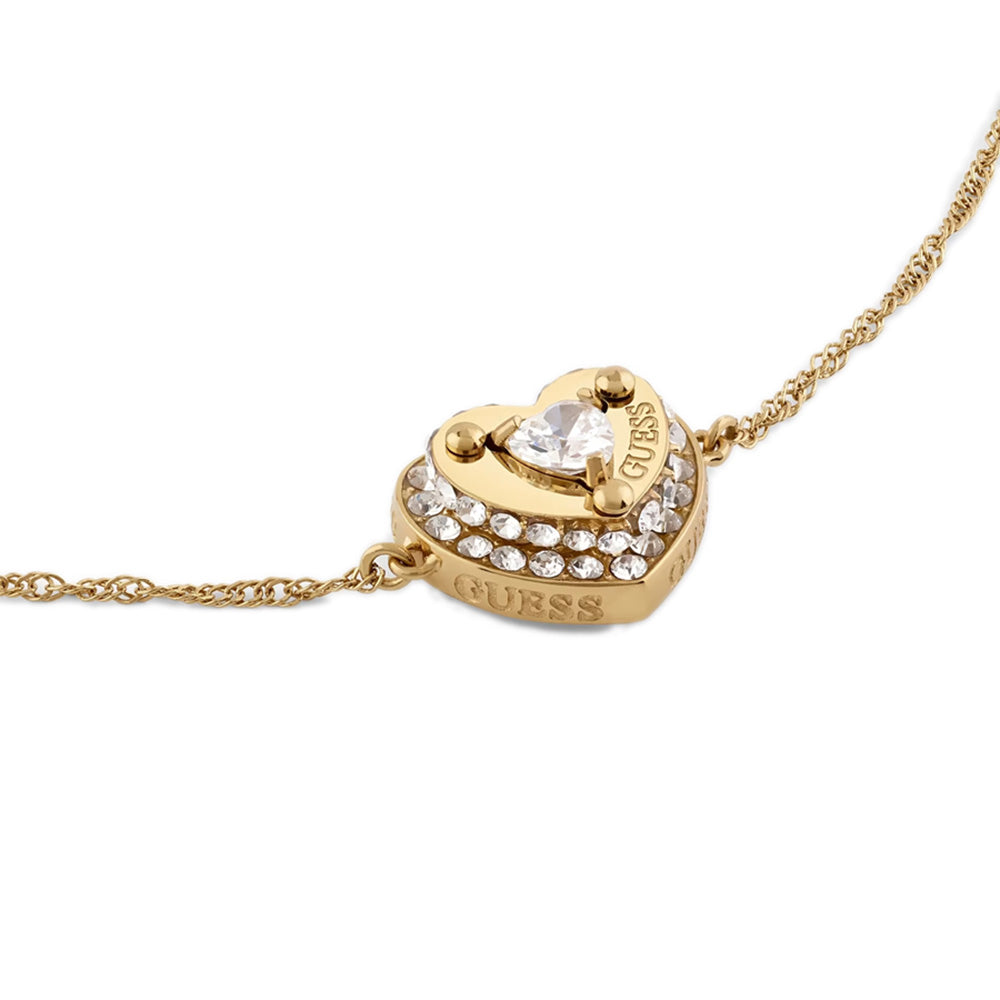 Guess Till Morning Gold Zirconia Bracelet For Women JUBB05550JWYGL - Image 2