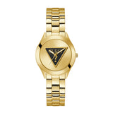 Guess Tri Plaque Gold-Tone Analog Watch GW0675L2
