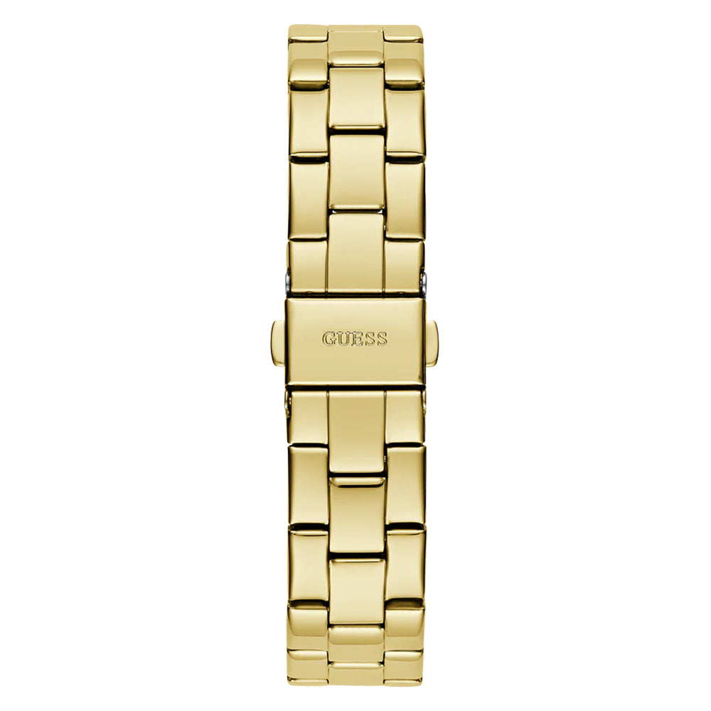Guess Tri Plaque Gold-Tone Analog Watch GW0675L2 - Image 5