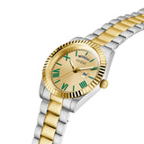 Guess Two Tone Day Date Champagne Dial Men'S Watch GW0265G14 - Image 2