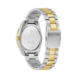 Guess Two Tone Day Date Champagne Dial Men'S Watch GW0265G14 - Image 3