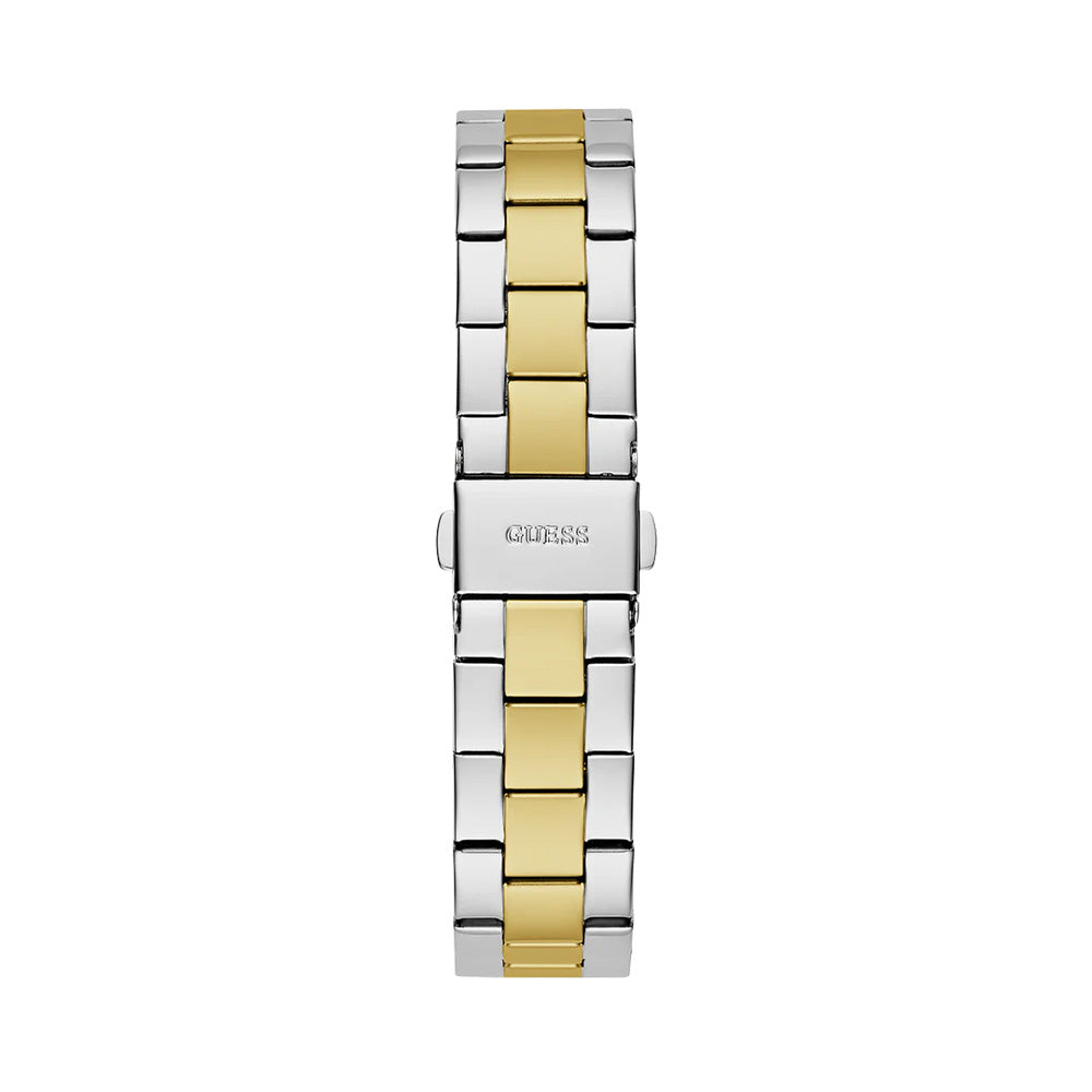 Guess Two Tone Green Dial Crystal Bezel Womens Watch GW0686L2 - Image 4