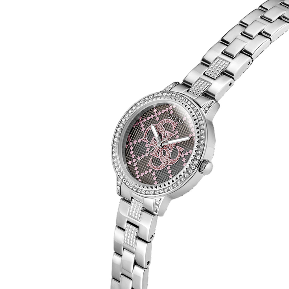 Guess Women G LACE Silver Analog Watch GW0944L1 - Image 3