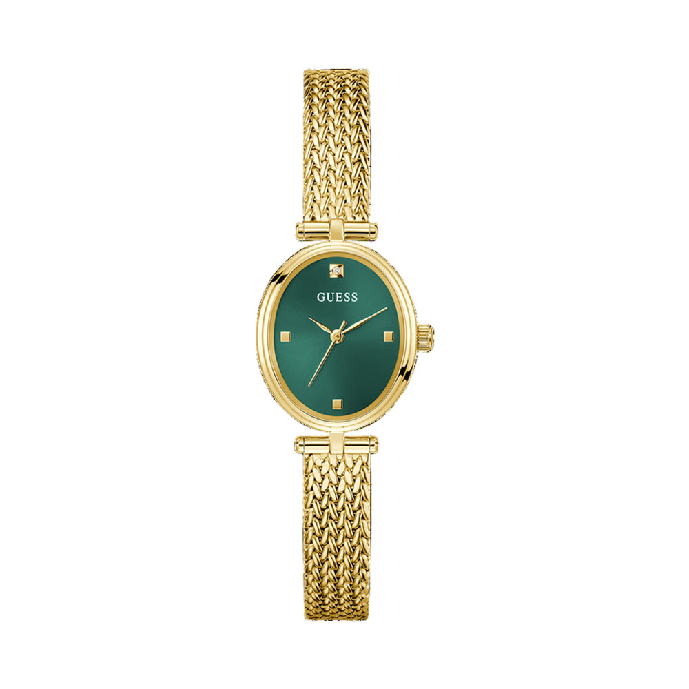Guess Women's Analog Oval Dial Watch GW0935L2