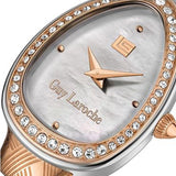 Guy Laroche Adele Quartz White Oval Dial Rose Gold Tone Watch For Women GLWLG0002404 - Image 3