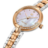 Guy Laroche Angela Quartz White Mop Dial Two Tone Stainless Steel Watch For Women GLWLG0003804 - Image 2