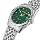 Guy Laroche Anthony Swiss Quartz Green Dial Stainless Steel Watch For Men GLWGH0004703 - Image 2
