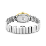 Guy Laroche Emma Quartz White Oval Dial Silver Tone Watch For Women GLWLG0001502 - Image 3