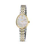 Guy Laroche Lauren Quartz White Mop Dial Two Tone Stainless Steel Watch For Women GLWLG0003903