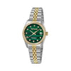 Guy Laroche Rosalie Swiss Quartz Green Dial Gold Tone Stainless Steel Watch For Women GLWLH0002816