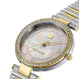 Guy Laroche Violette Quartz White Mop Dial Two Tone Stainless Steel Watch For Women GLWLG0004303 - Image 2