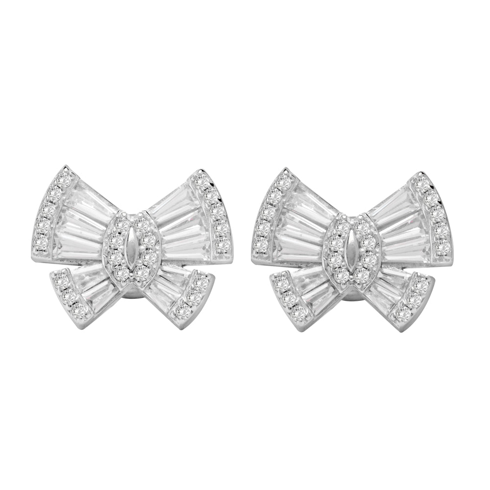 Juvenis Bow-type Earrings JLJ-AS21E0938S-SS-ER