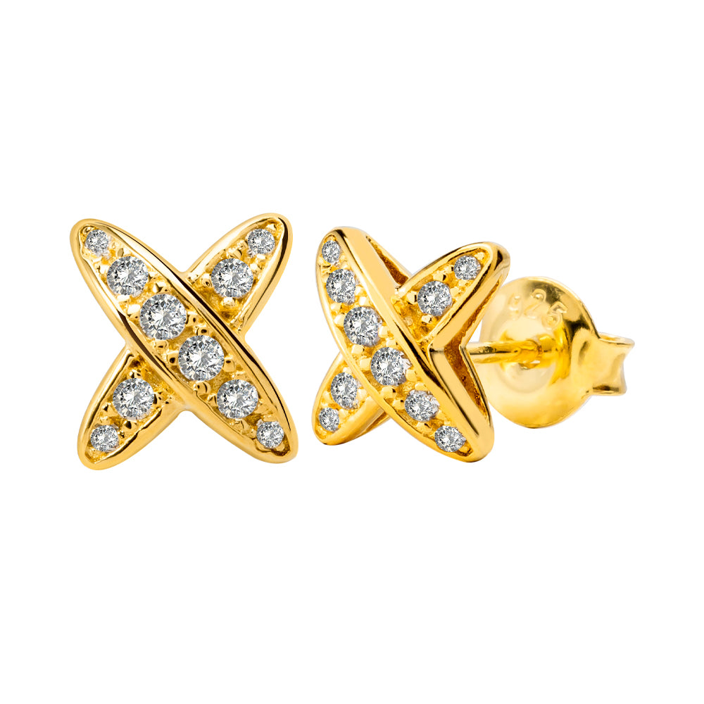 Juvenis Cross Earrings JLJ-AS21E1008S-SS-ER - Image 3