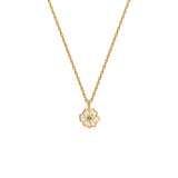 Juvenis Flower Design Pendant JLJ-CG21P0407S-BLU-SS-PND - Image 10