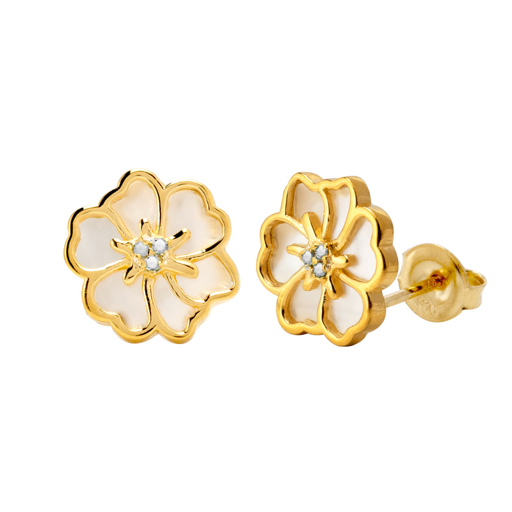 Juvenis Flower Earrings JLJ-CG21E0408S-BLU-SS-ER - Image 20