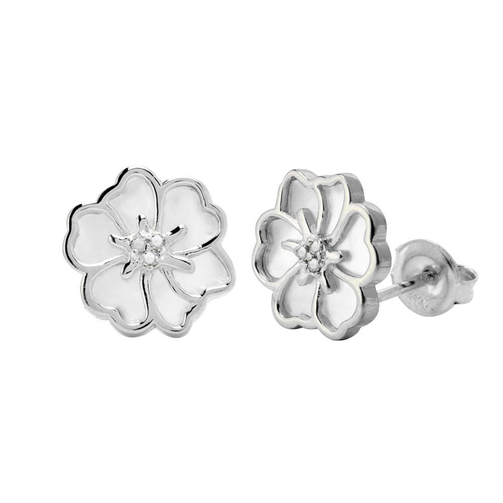 Juvenis Flower Earrings JLJ-CG21E0408S-BLU-SS-ER - Image 12