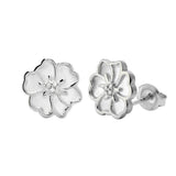 Juvenis Flower Earrings JLJ-CG21E0408S-BLU-SS-ER - Image 12