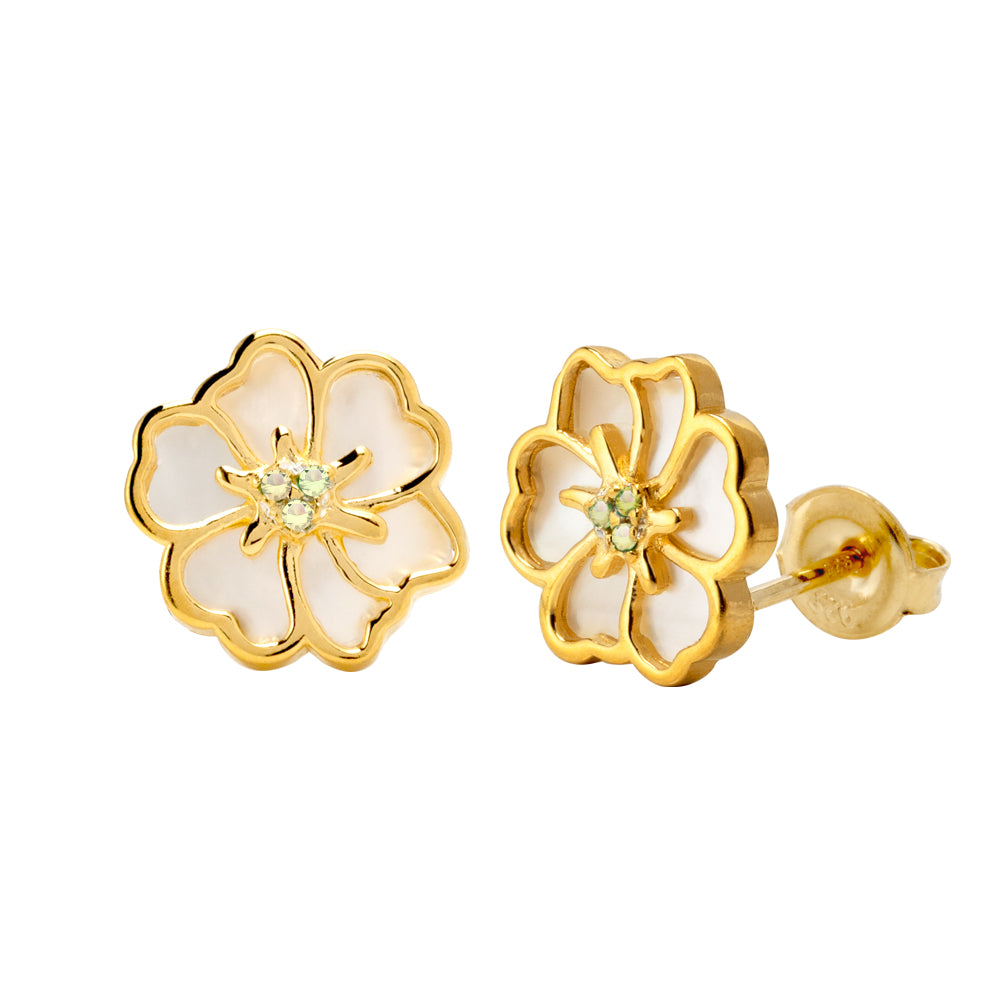 Juvenis Flower Earrings JLJ-CG21E0408S-BLU-SS-ER - Image 17