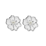 Juvenis Flower Earrings JLJ-CG21E0408S-BLU-SS-ER - Image 4