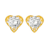 Juvenis Heart-Shapped Earrings JLJ-AS21E1007S-SS-ER - Image 2