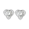 Juvenis Heart-Shapped Earrings JLJ-AS21E1007S-SS-ER