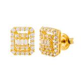 Juvenis Rectangle Earrings JLJ-CG21E0944S-SS-ER - Image 3