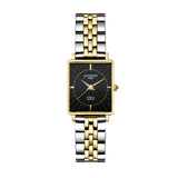 Juvenis Venjis Gold Steel Square Watch JVB0066P - Image 3