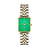 Juvenis Venjis Gold Steel Square Watch JVB0066P - Image 2