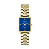 Juvenis Venjis Gold Sunray Square Watch JVB0066C
