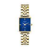 Juvenis Venjis Gold Sunray Square Watch JVB0066C
