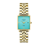 Juvenis Venjis Gold Tiffany Square Watch JVB1066C - Image 2