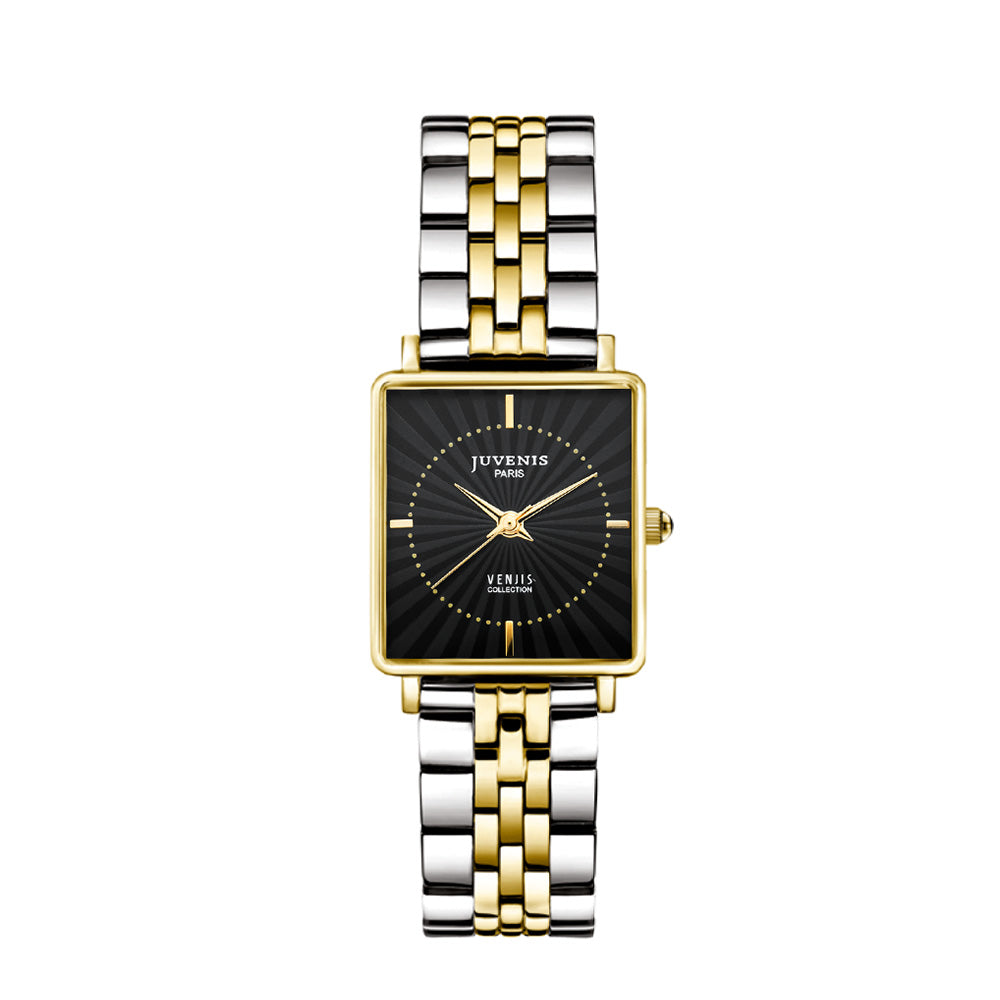 Juvenis Venjis Harmony Gold Square Watch JVB1066P