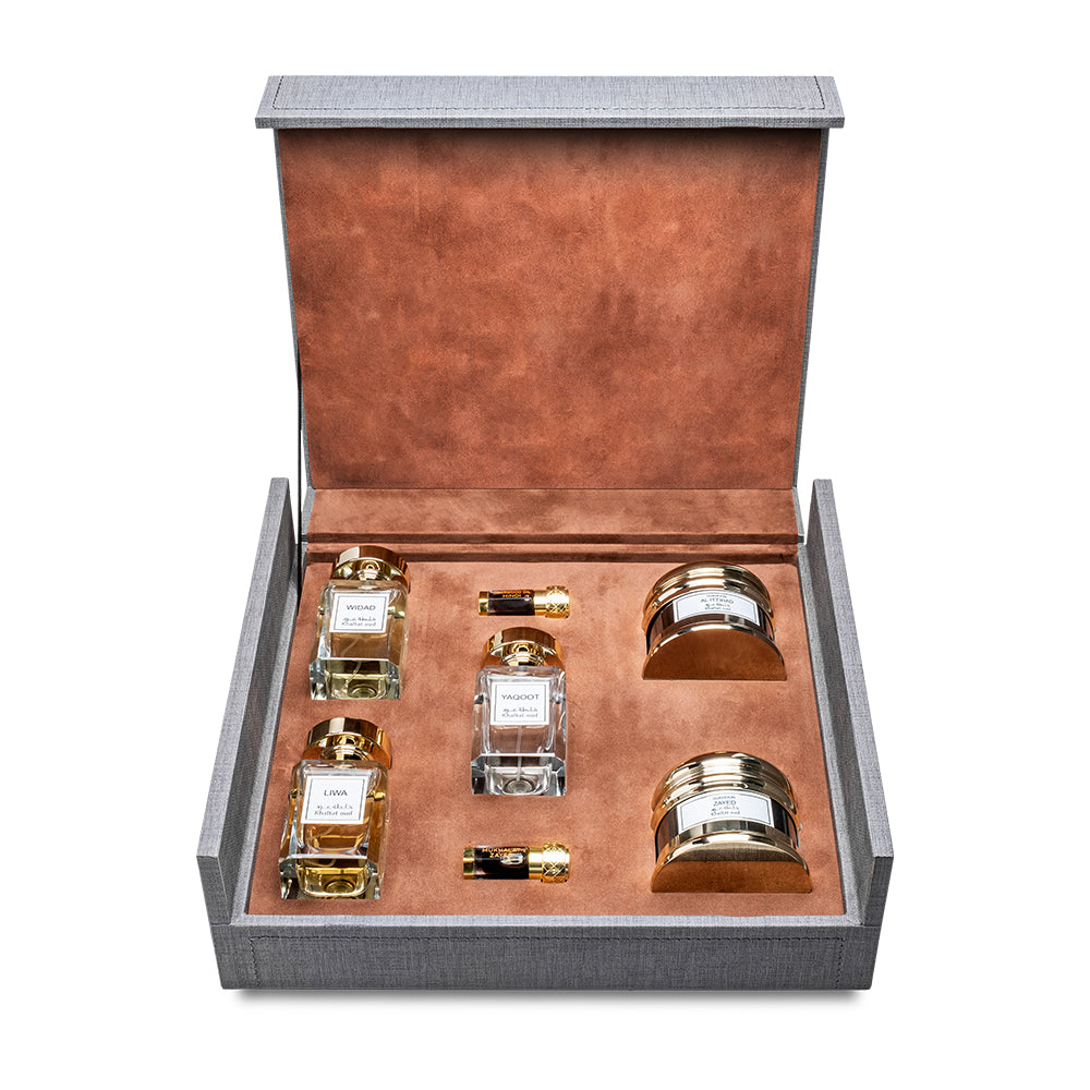 Khaltat Oud 7Pcs Gift Set