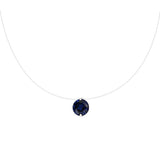 Lencia White Cubic Zirconia Crystal Necklace - Image 7