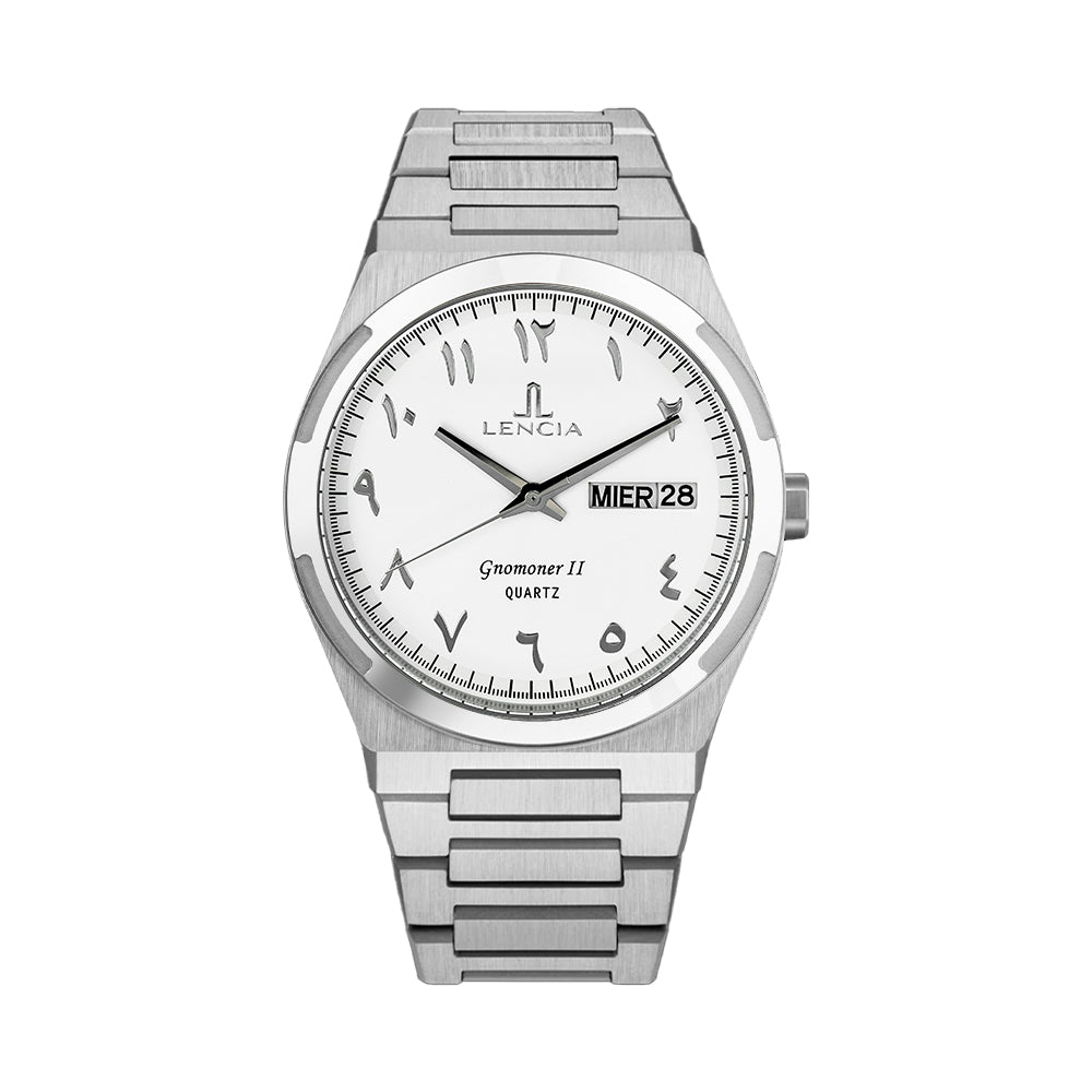 Lencia Classic White Men Watch LC1047W2