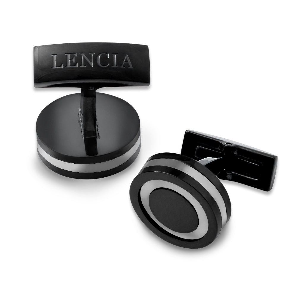 Lencia Cufflink Silver - LCL-LS-1090 - Image 7