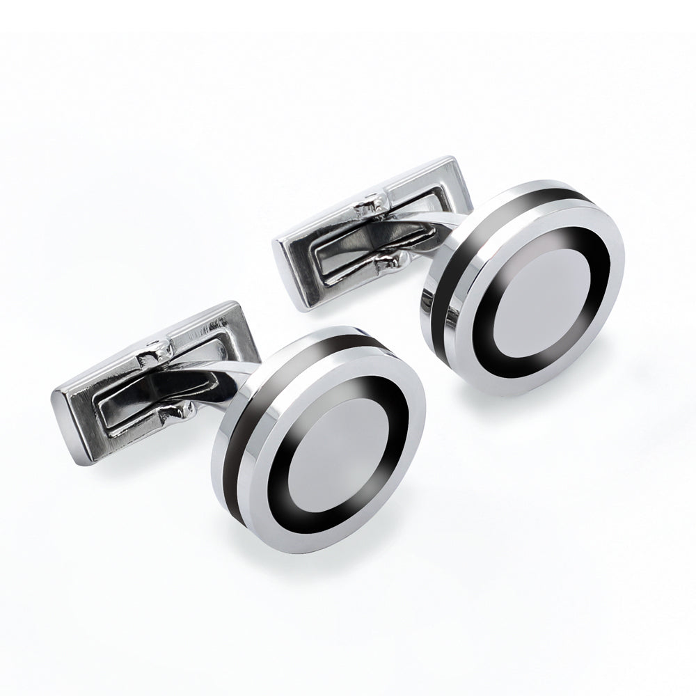 Lencia Cufflink Silver - LCL-LS-1090 - Image 2