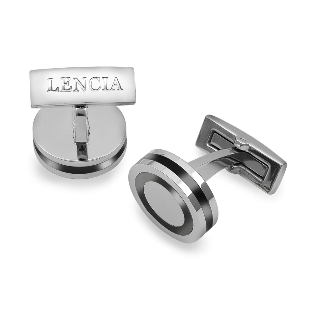 Lencia Cufflink Silver - LCL-LS-1090 - Image 6