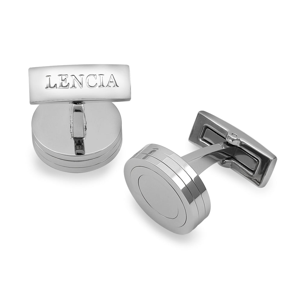 Lencia Cufflink Silver - LCL-LS-1090 - Image 8