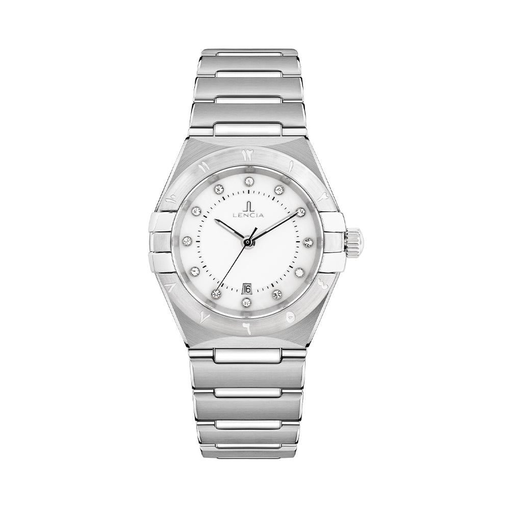 Lencia Diamond Elegance Watch LC2424V