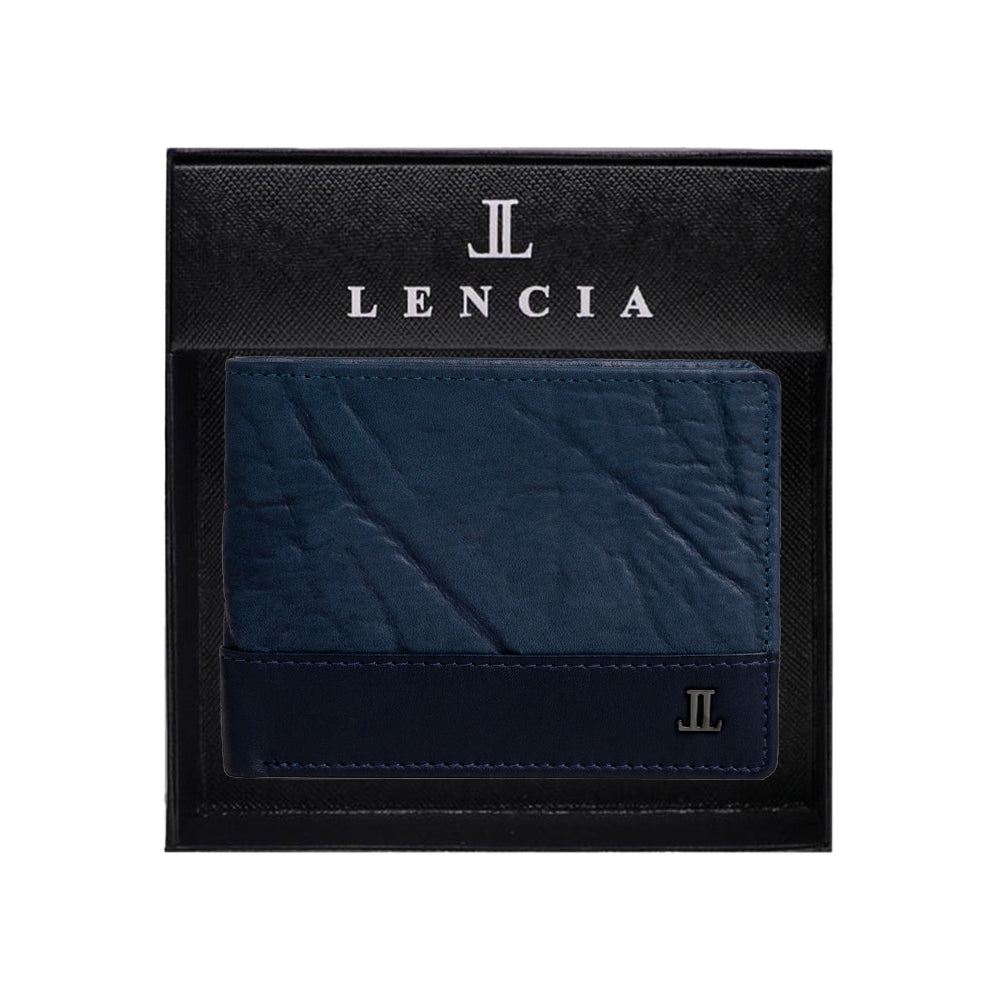 Lencia Elite Men's Wallet LMW-16356-NVY - Image 3