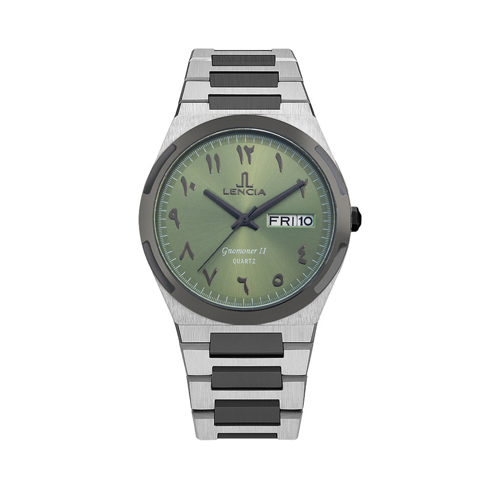 Lencia Emerald Steel Fusion Men Watch LC1047W12