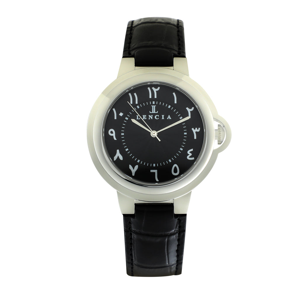 Lencia Genuine Leather Men Analog Watch - LC7374D