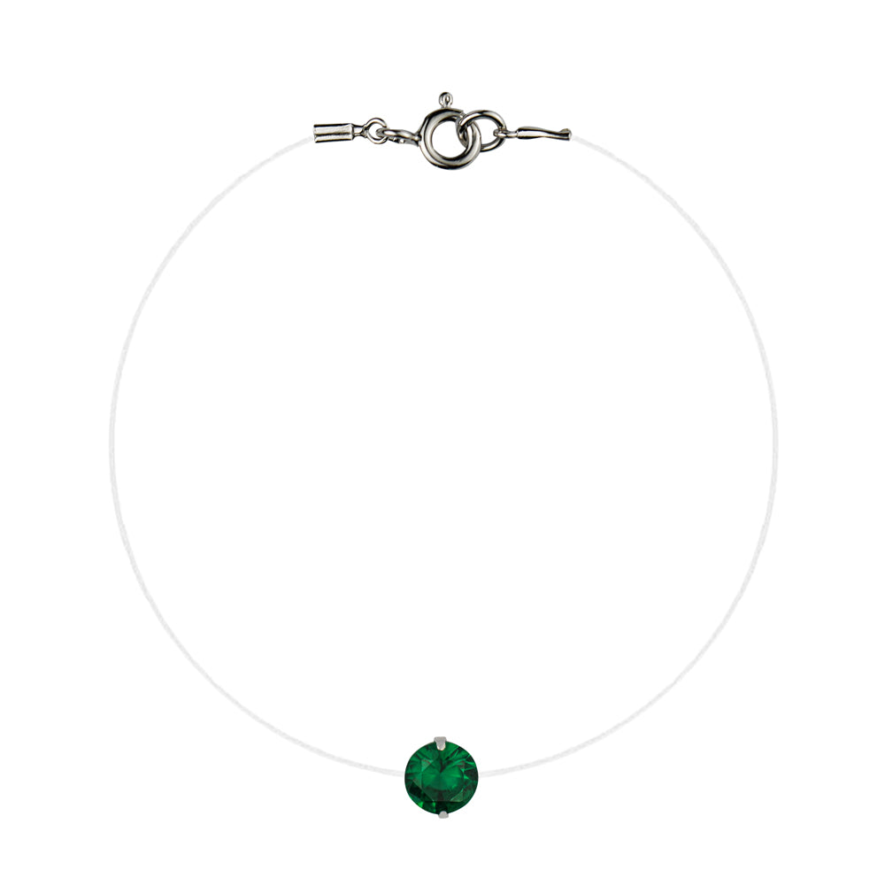Lencia Green Cubic Zirconia Crystal Bracelet - Image 4
