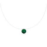 Lencia White Cubic Zirconia Crystal Necklace - Image 10