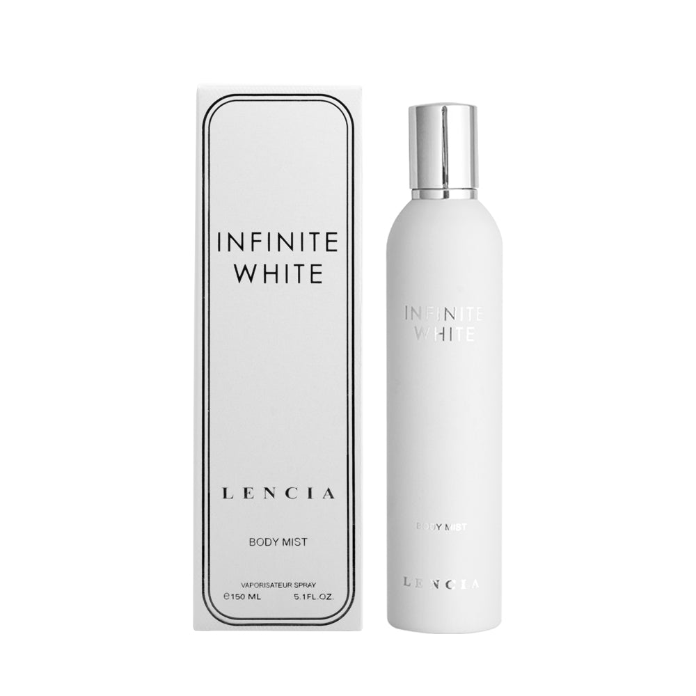 Lencia Infinite White Body Mist 150ml - Image 2