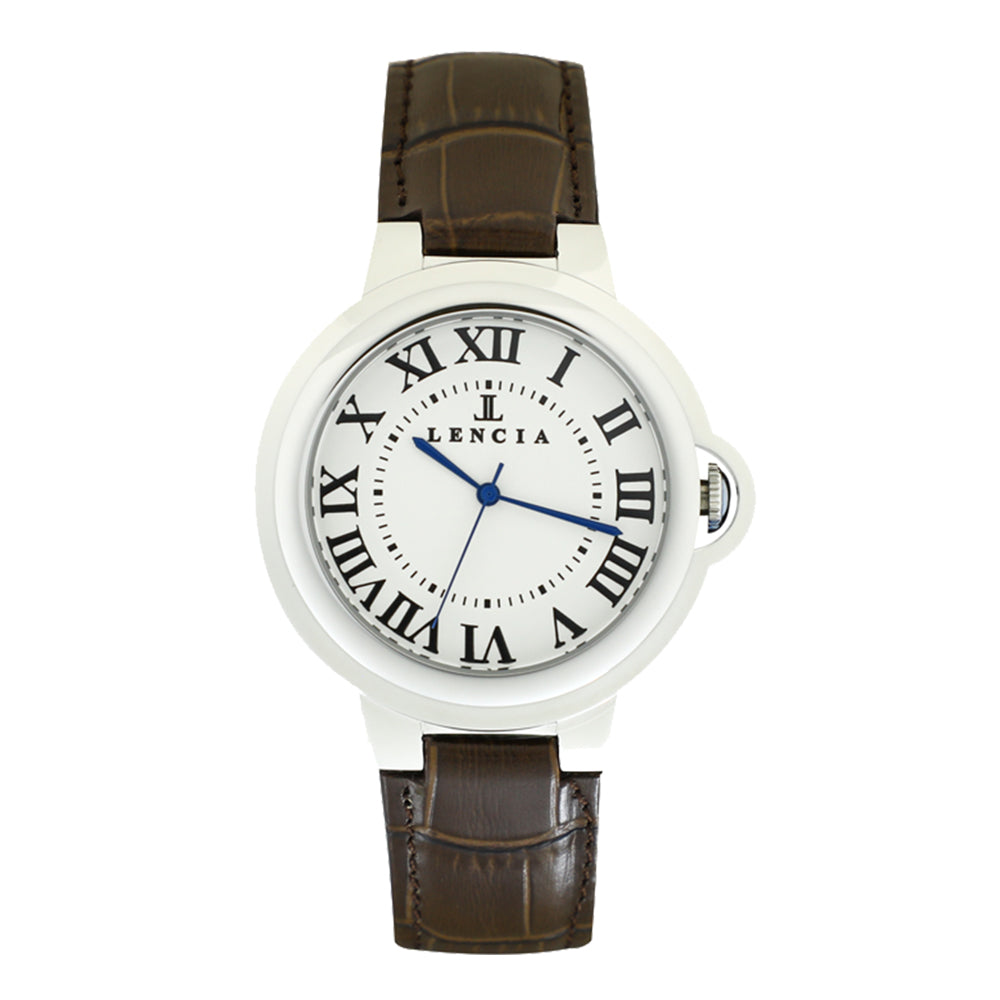 Lencia Leather Men Analog Watch-LC7374B - Image 4