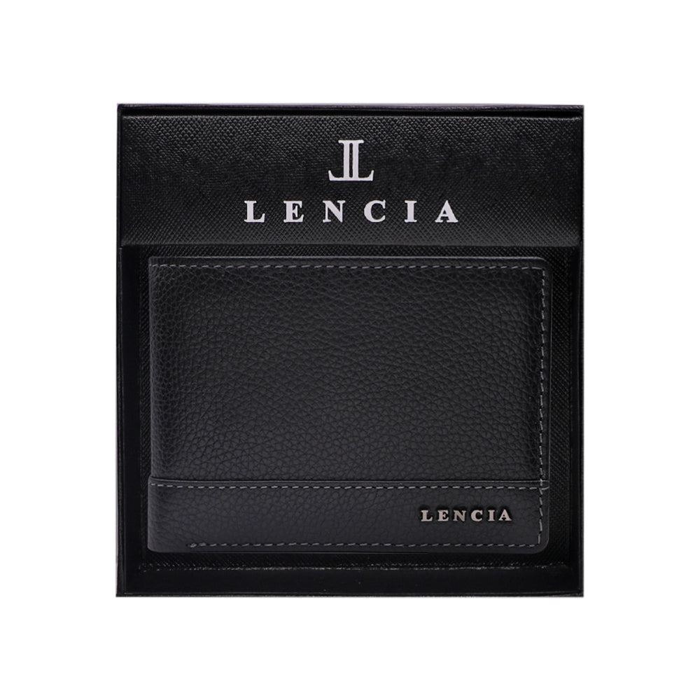 Lencia Leather Wallet For Men LMW-15982-B - Image 3