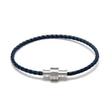 Lencia Men's Dark Blue Bracelet LMB-JMYLB117.MYI-BL - Image 2