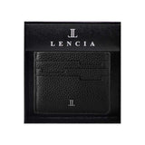 Lencia RFID Protected Floater DD Pattern Leather Card Holder LMWC-16669FDD - Image 14